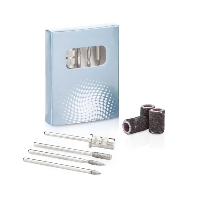Set Punte Fresa Unghie con Cilindri Abrasivi XANITALIA