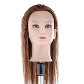 Testina per Parrucchieri Pratica per Acconciature Capelli 100% Naturale 40/45 cm XANITALIA