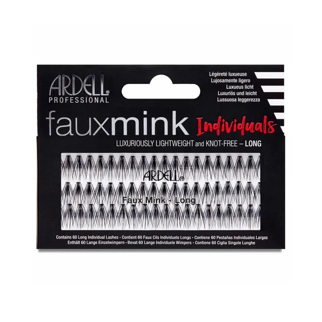 Ciglia Finte a Ciuffetti Senza Nodo 56 Ciuffi Faux Mink Individuals ARDELL
