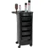 Carrello per Parrucchieri 6 Cassetti e Supporto Porta Phon MELCAP