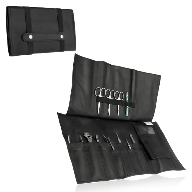 Fodero Porta tronchesine, forbicine e attrezzi per Manicure e Pedicure LABOR