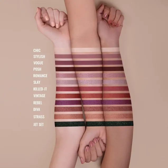 Palette Ombretti Compatti Mesauda Gold'Eyes MESAUDA