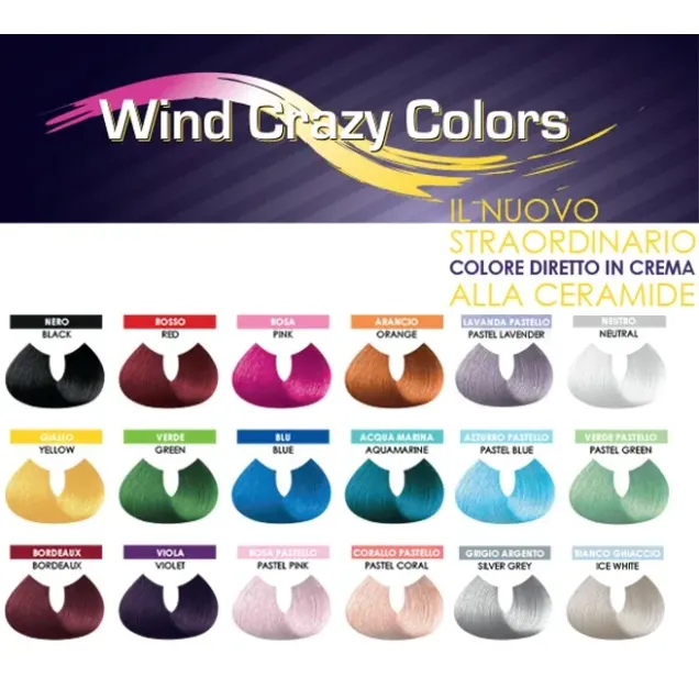 Tintura Capelli Colorazione Diretta Intensa Wind 100 ml WIND