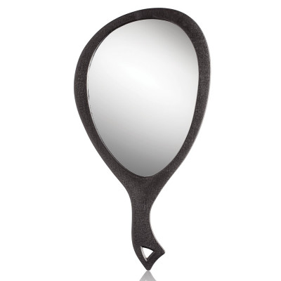 Specchio a Mano Retrovisore con Manico Sagomato 25,5 cm XANITALIA