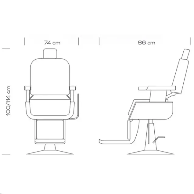Misure Poltrona Barbiere