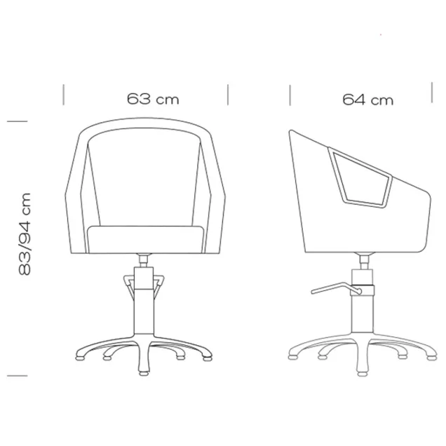 4 Postazioni da Lavoro Parrucchieri con 4 Poltrone Offerta Complete Hair Astra XANITALIA
