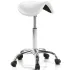 Sgabello a Sella Estetista Regolabile con Pompa Idraulica XANITALIA