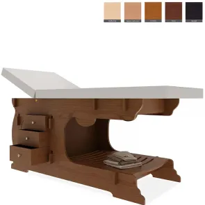 Lettino Estetico in Legno MADE ITALY 2