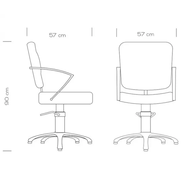 Misure Poltrona Parrucchieri