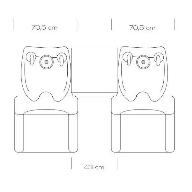 Misure Lavaggi per Parrucchieri