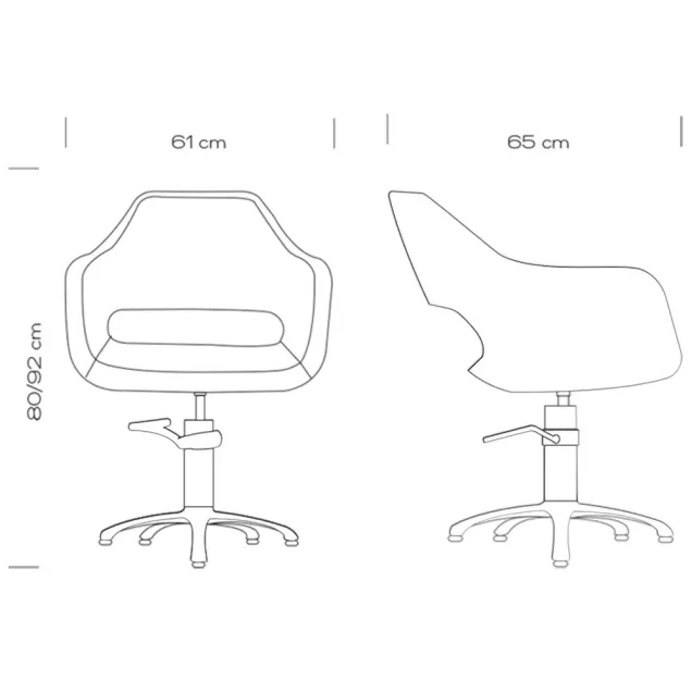 3 Poltrone Parrucchiere a 5 Razze Offerta Hair Regency XANITALIA