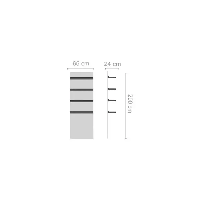 Espositore a Parete con Mensole in Pvc Expo Ceriotti CERIOTTI