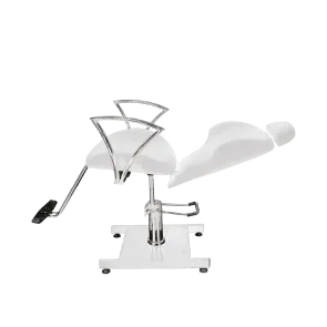 Poltrona Make Up con Poggiapiedi e Schienale Reclinabile MELCAP 2