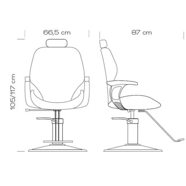 Misure Poltrona Barbiere