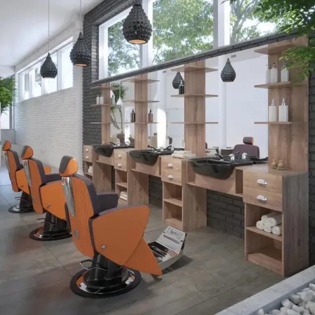 Ambientazione Mobile Barbiere