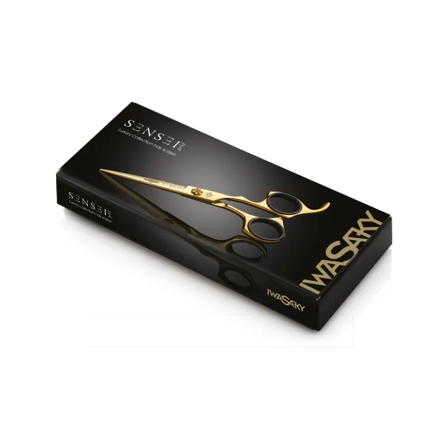 Scatola Forbici Parrucchiere d'Oro