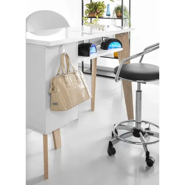 Tavolo Manicure in Legno con Aspiratore Polver | Made in Italy