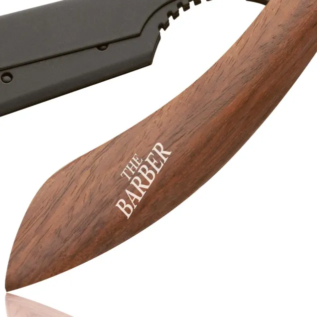 Manico in Legno Rasoio a Mano Libera