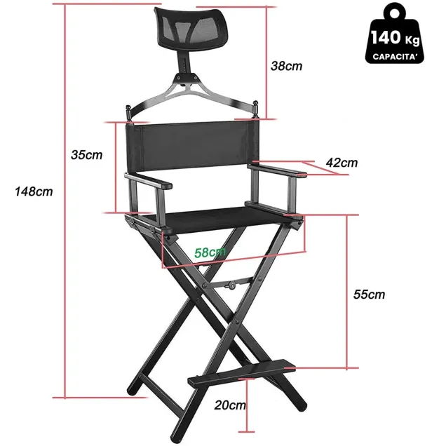 Sedia Make Up Personalizzata