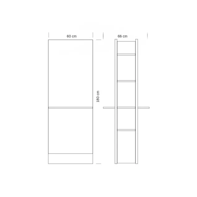 misure specchi parrucchiere