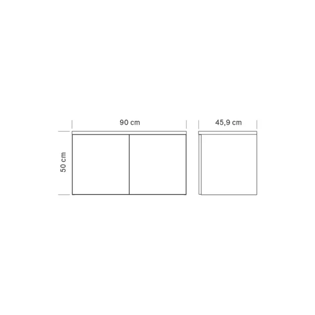 Misure Mobile Centro Estetico a Parete