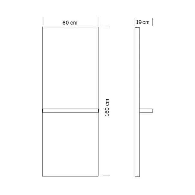 Misure Specchio da Parrucchiere