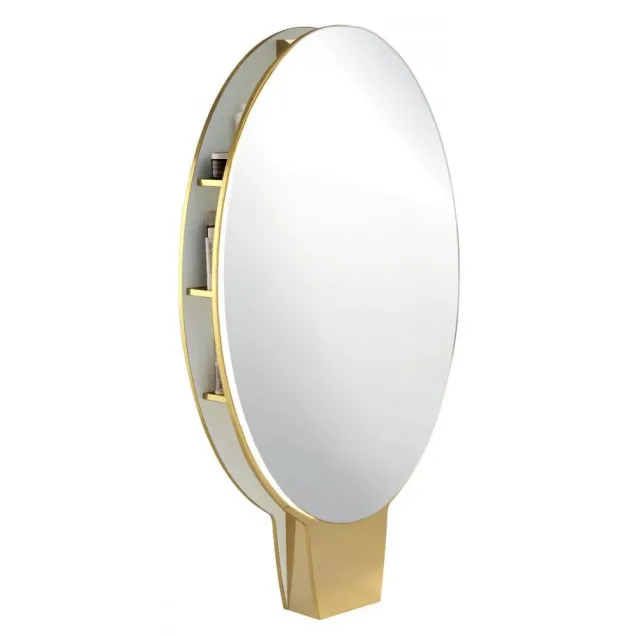 Specchio Parrucchiere Oro