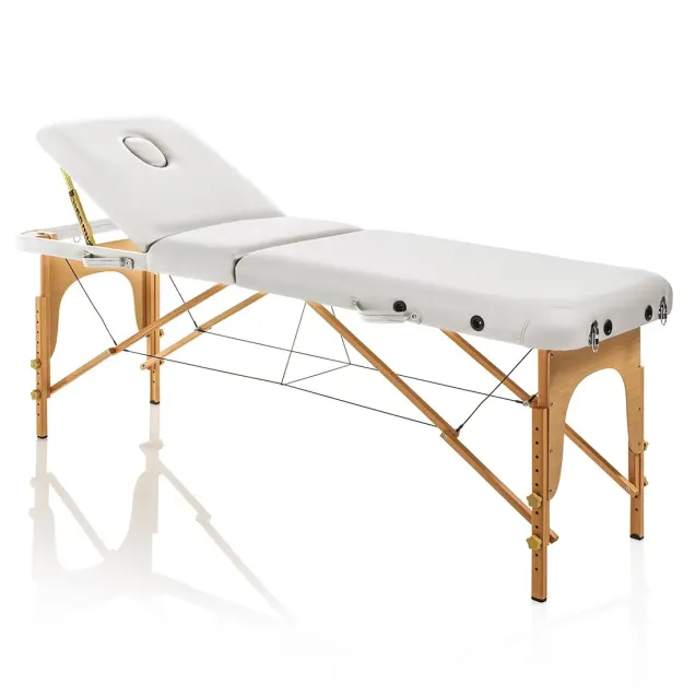 Lettino Massaggio Pieghevole in Legno | TOP SELLER