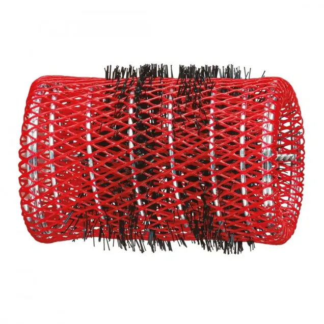 6 Bigodini con Scovolo per Capelli in Vari Diametri