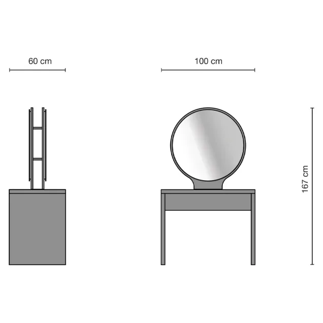 Specchi Parrucchiere Misure