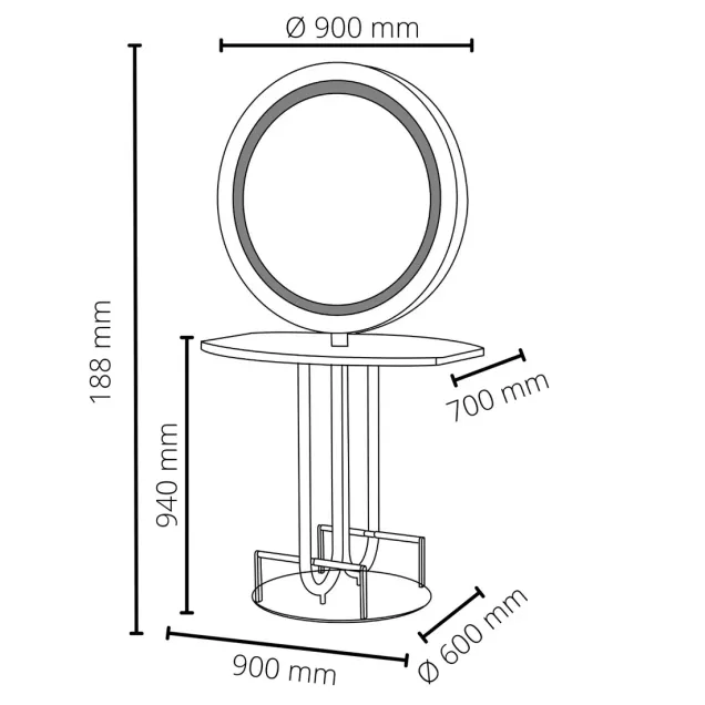 Specchi per Parrucchiere Doppia Postazione per il Tuo Salone