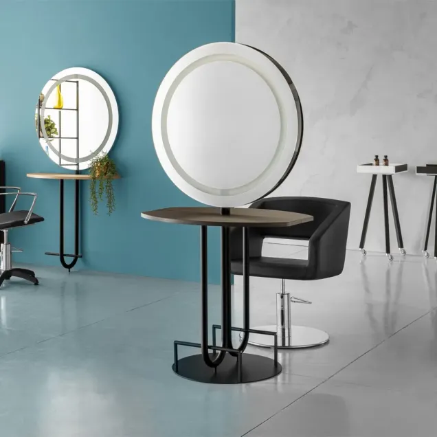 Ambientazione Specchi per Parrucchiere