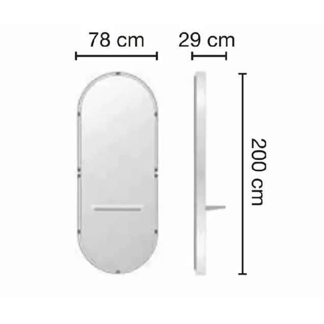 specchio per parrucchieri