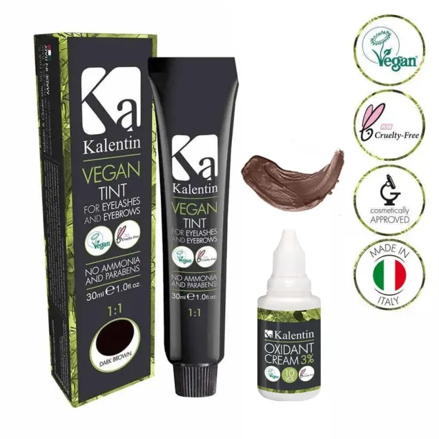 Tinte Sopracciglia Castano