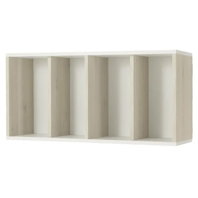 Espositore a Parete con Vani a Giorno Orizzontale