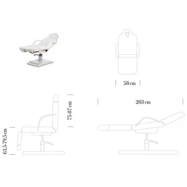 Poltrona Podologica Pedicure Professionale