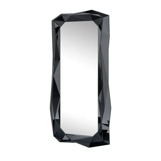 specchio per parrucchiere nero