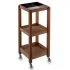 carrello estetista legno