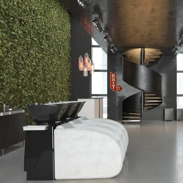 lavatesta per parrucchiere arredamento