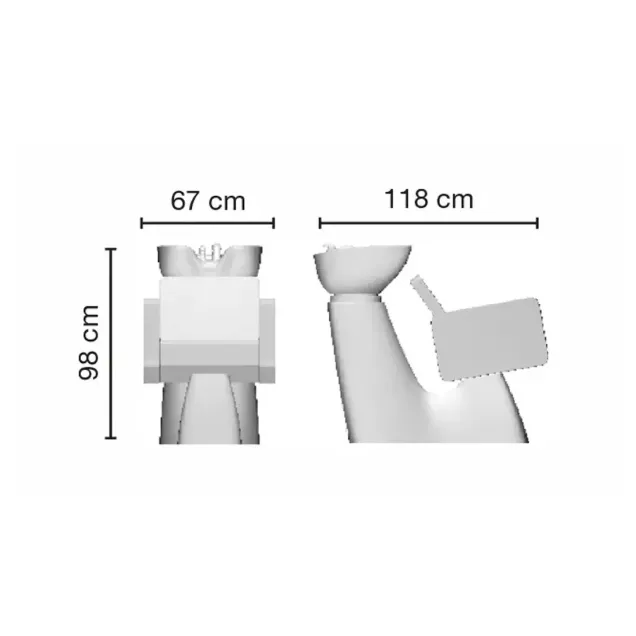 lavaggi parrucchieri misure