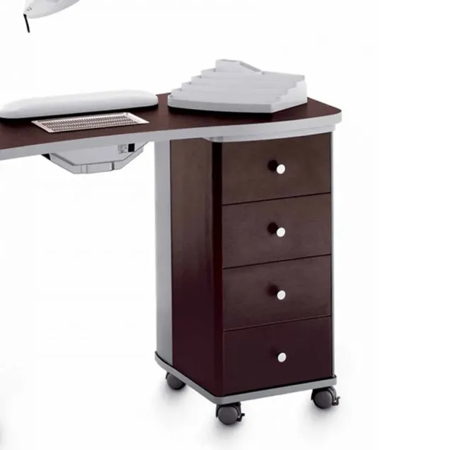 Cassetti Wengé Tavolo Estetista