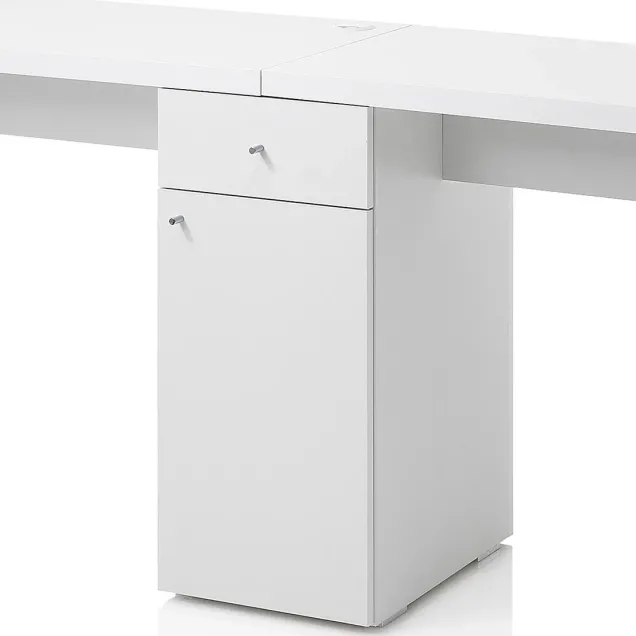 tavolo nails con cassetti