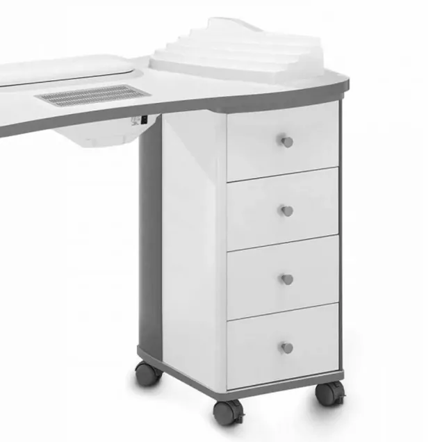 aspiratore e cassetti tavolo manicure
