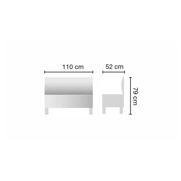 divano attesa misure