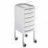 carrello parrucchiere professionale bianco