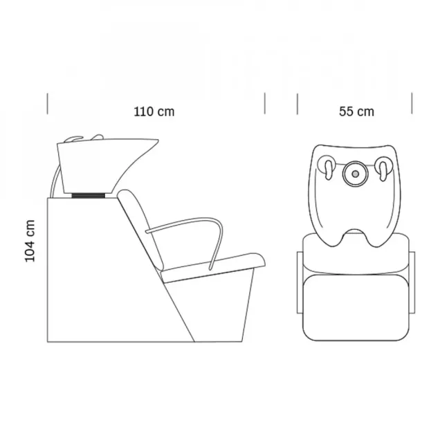 lavaggi parrucchieri misure