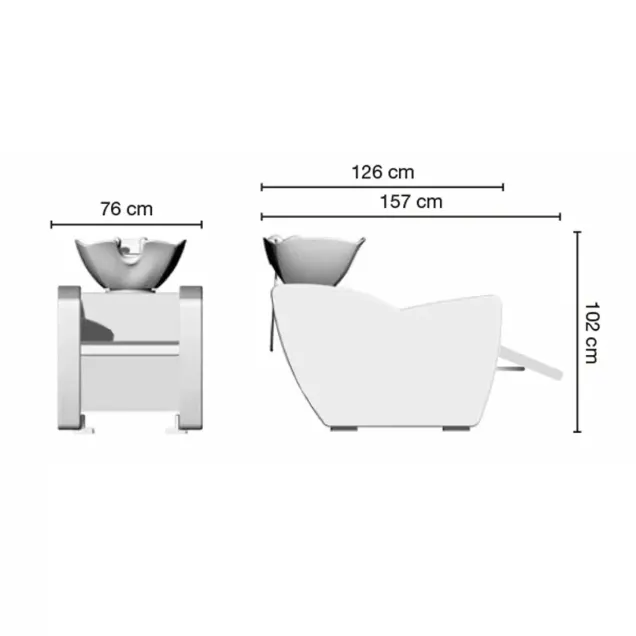 lavatesta parrucchiere misure
