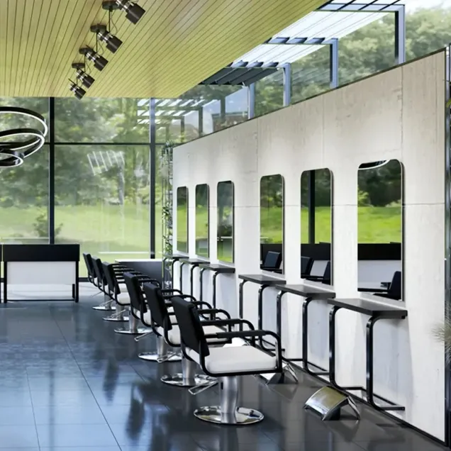 specchio salone parrucchiere