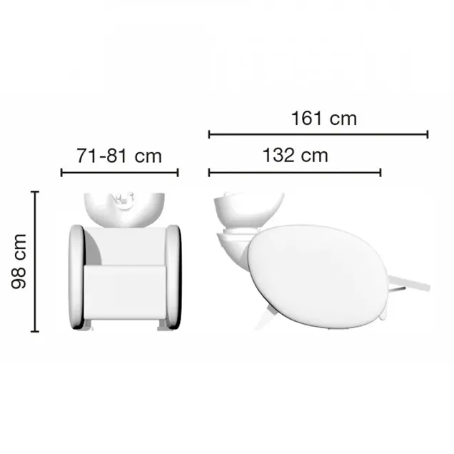 lavaggi parrucchieri misure