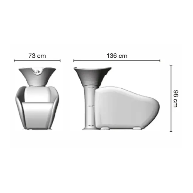 lavatesta parrucchiere misure